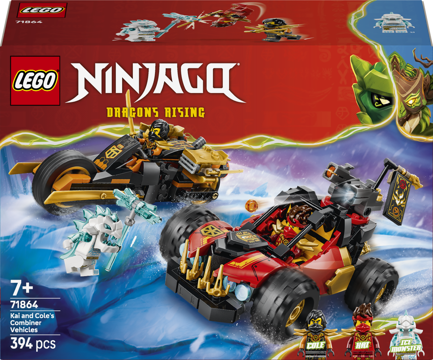 LEGO Ninjago 71864 yhdistelmäajoneuvot
