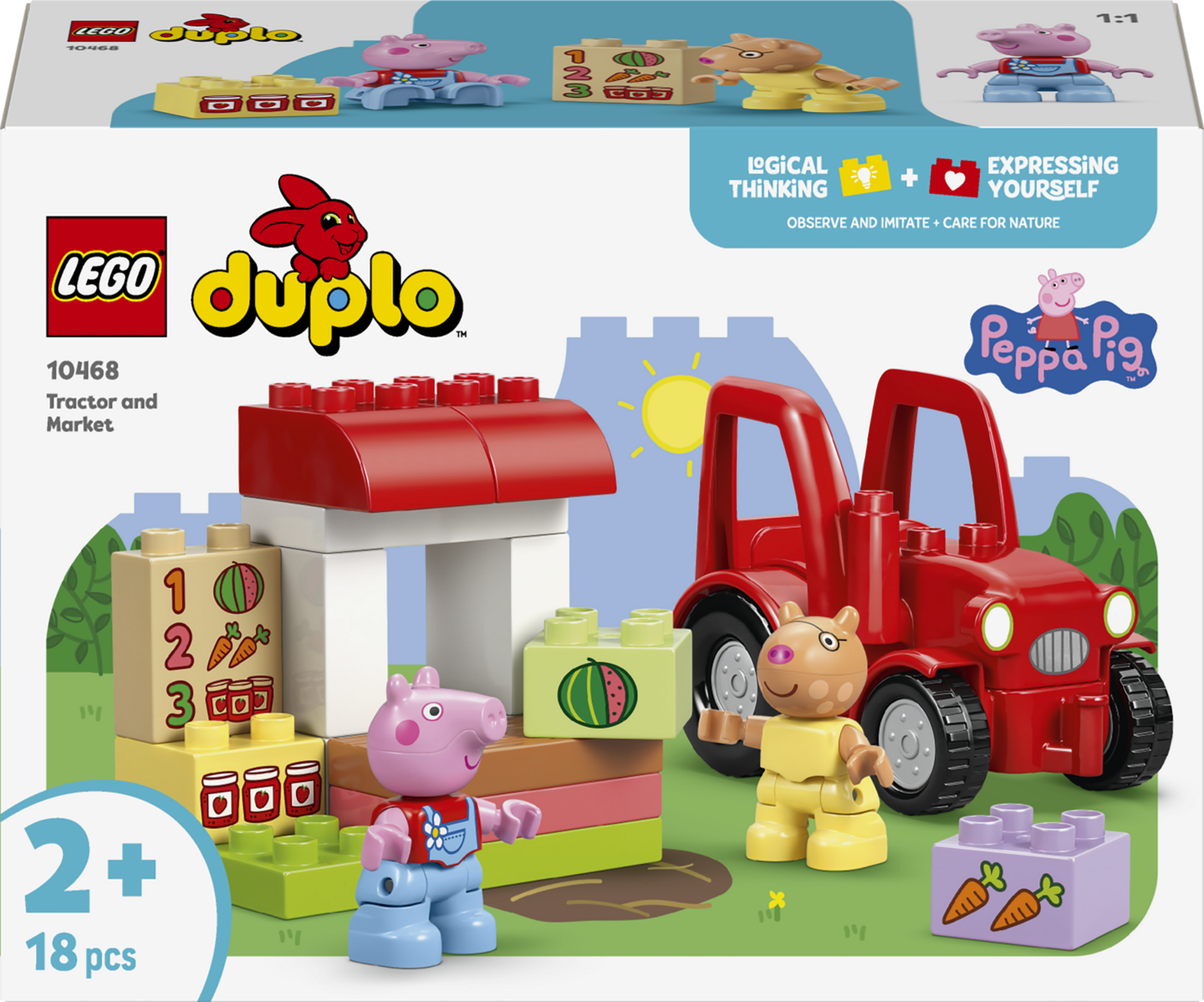 LEGO DUPLO 10468 Traktori ja t