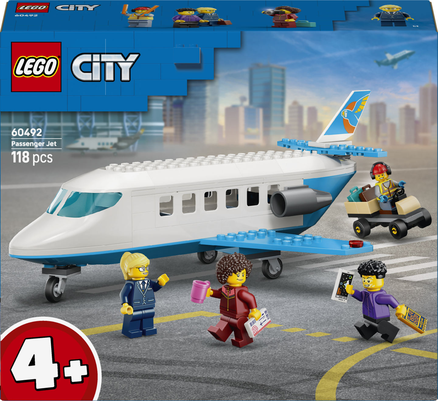 LEGO City 60492 Suihkumatkustajakone
