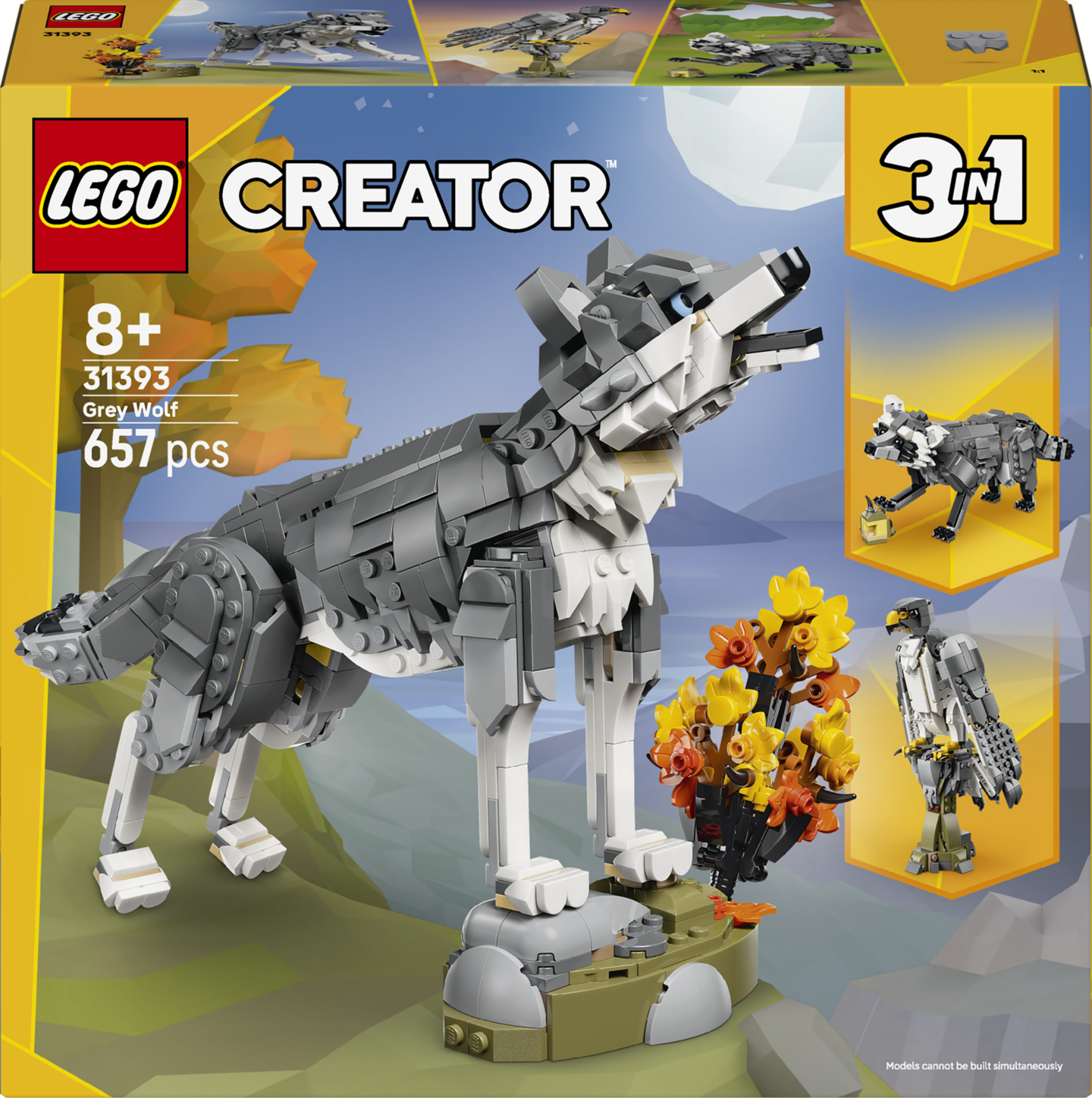 LEGO Creator 31393 Metsän eläimet: Susi