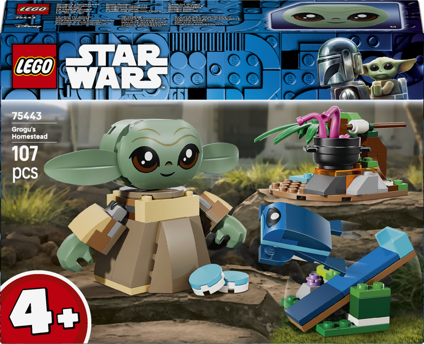 LEGO Star Wars 75443 Grogun kotipaikka
