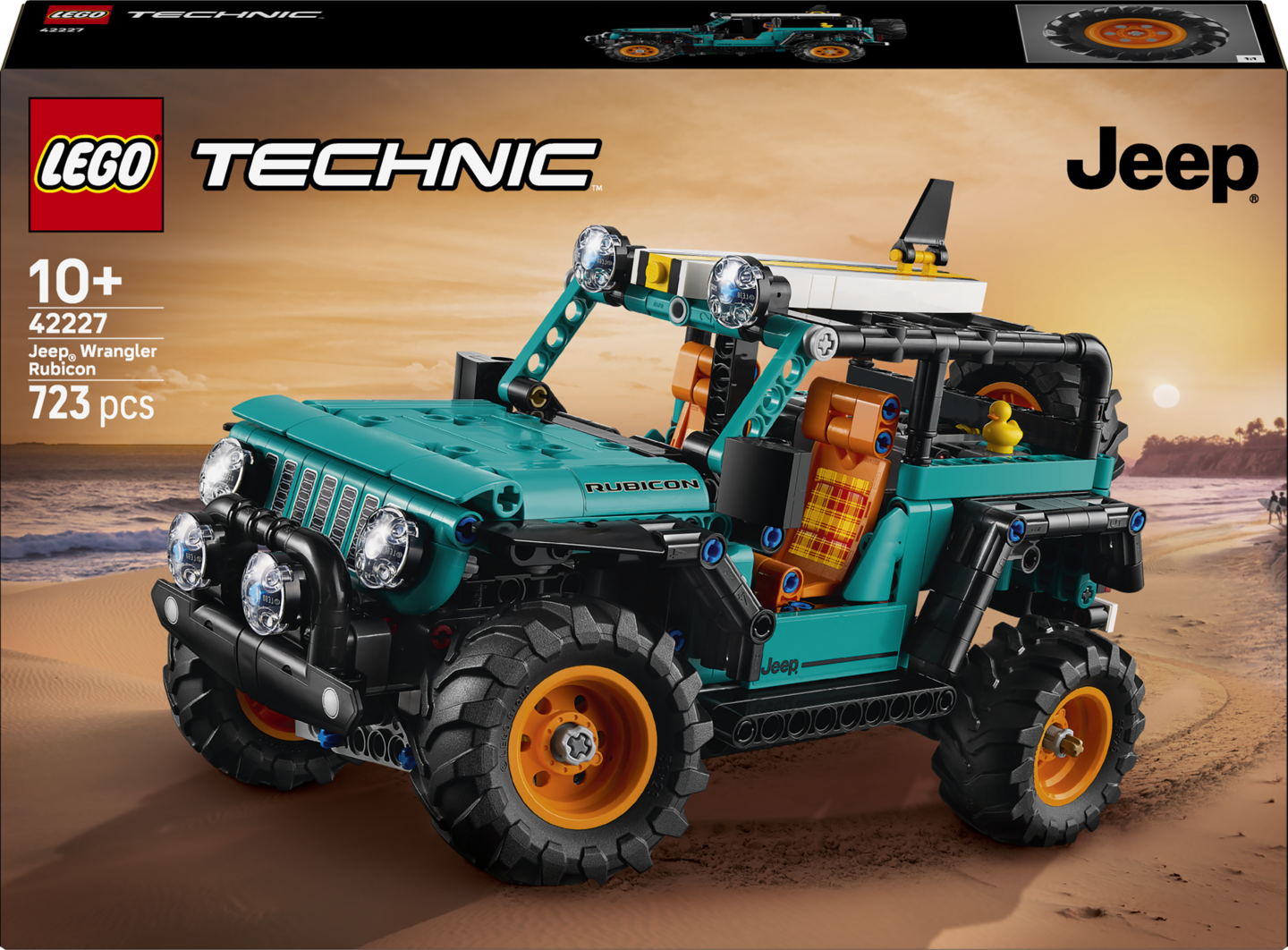LEGO Technic 42227 Jeep Wrangler Rubico