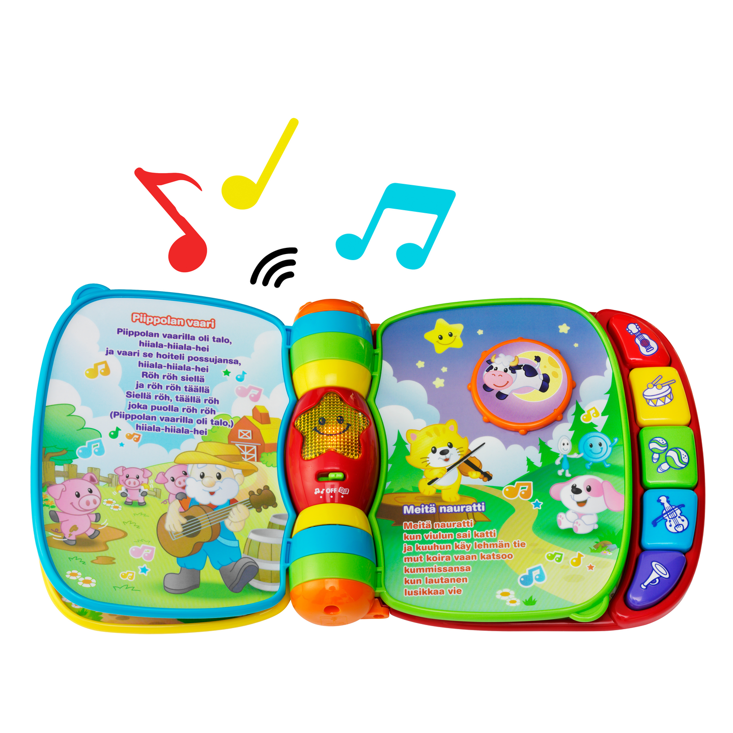 Vtech Baby musikaalinen lorukirja FI