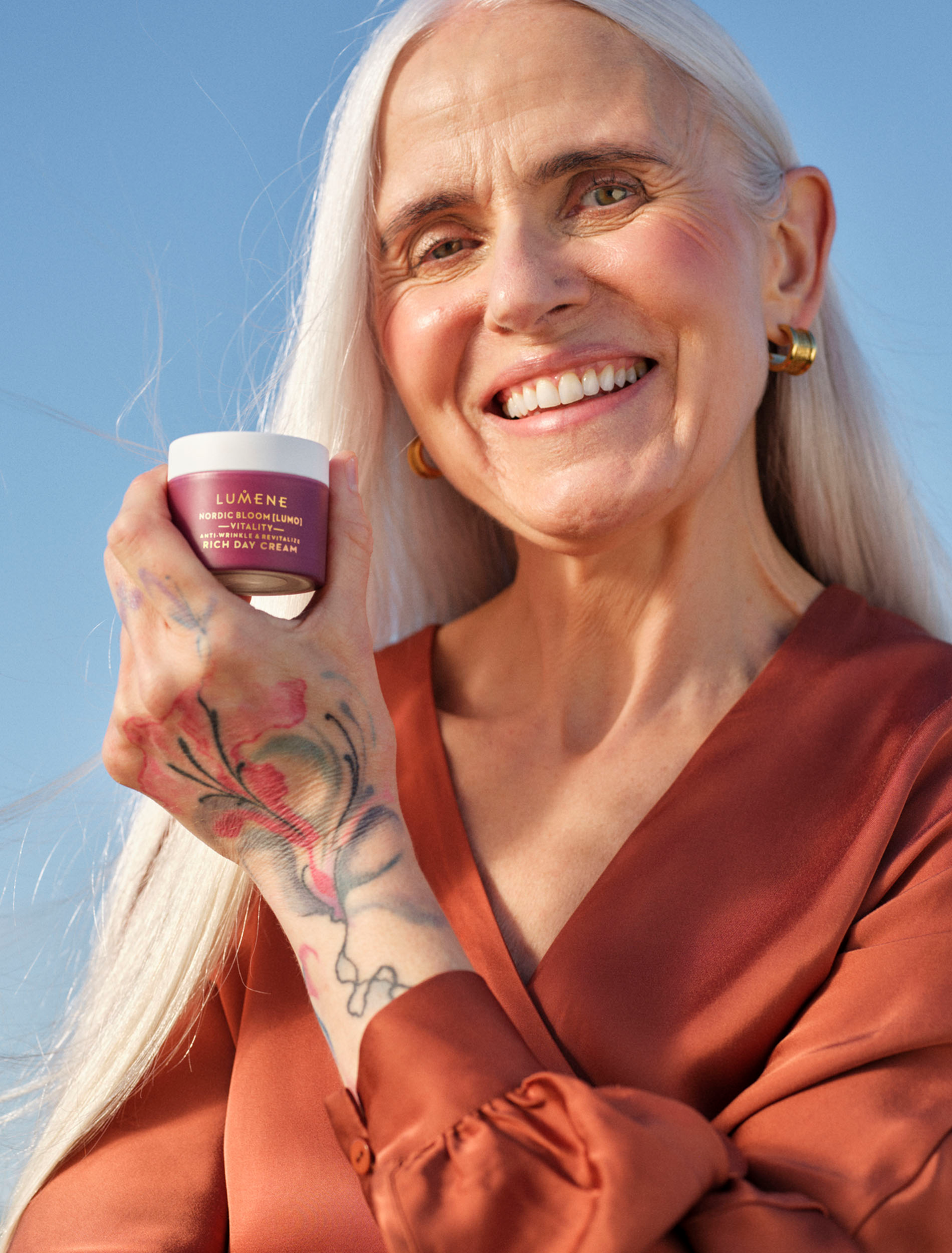Lumene LUMO Vitality Silottava & elvyttävä päivävoide 50 ml