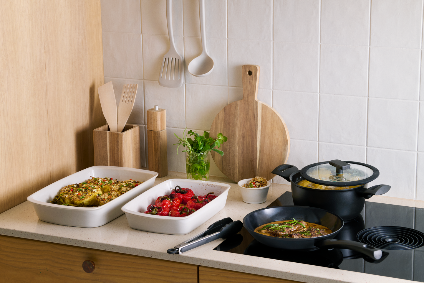 myhome paistinpannu 28cm keraaminen pinn