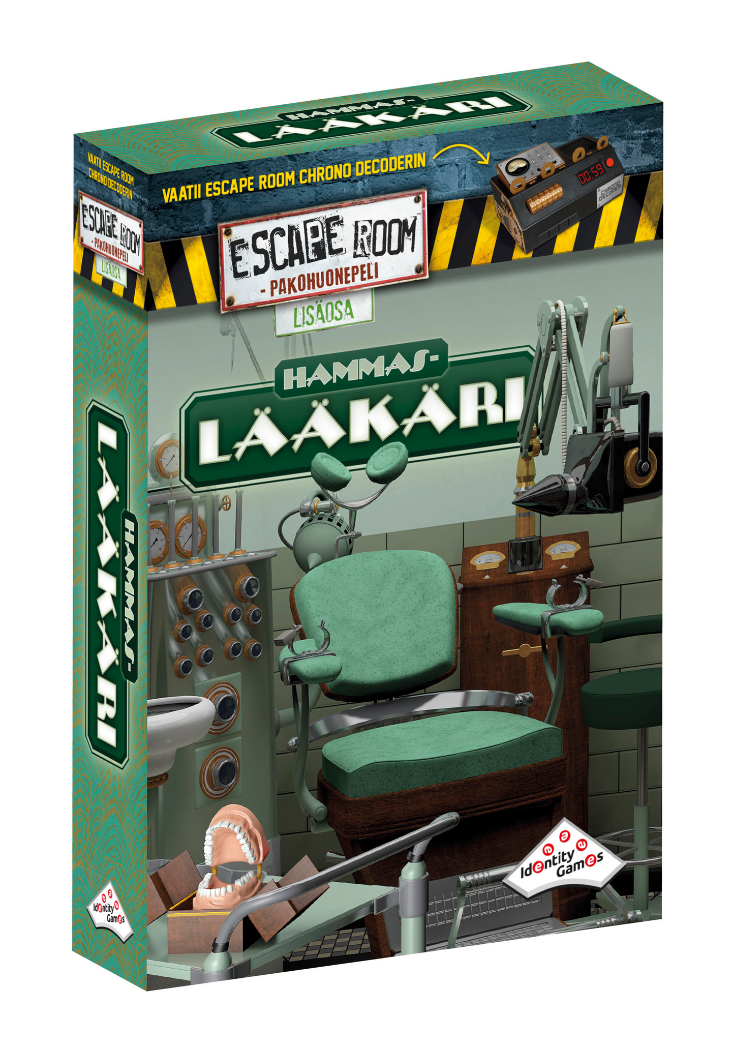 Escape Room -pakohuonepelin lisäosalajitelma