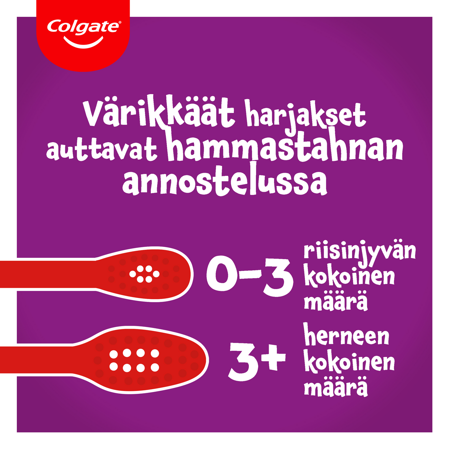 Colgate lasten hammasharja 1kpl Super Soft 3-5 vuotta Little Kids Smiles