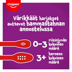 Colgate lasten hammasharja 1kpl Super Soft 3-5 vuotta Little Kids Smiles