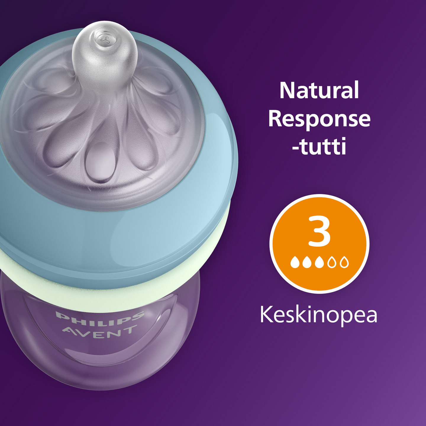 Avent Natural yötuttipullo 125ml