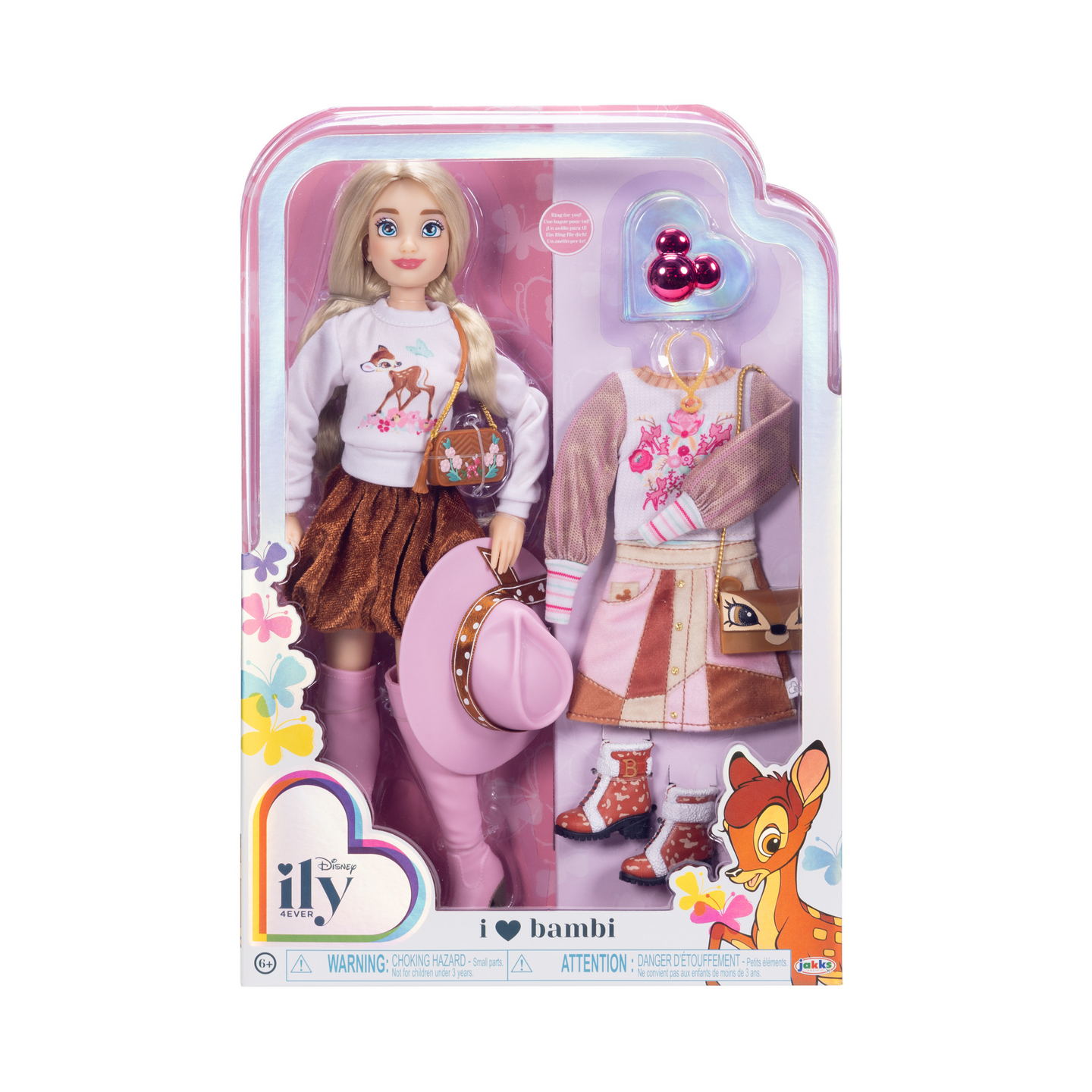 Disney ILY Bambi -muotinukke