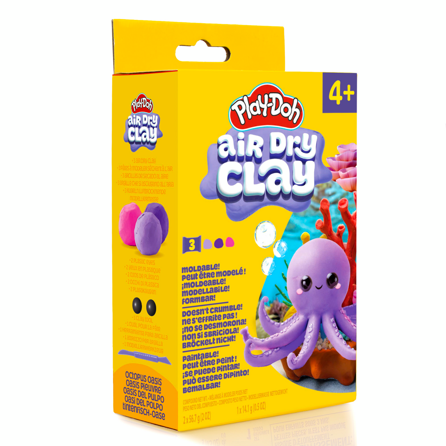 Play Doh ilmakuivuvasavi kaveriboxi