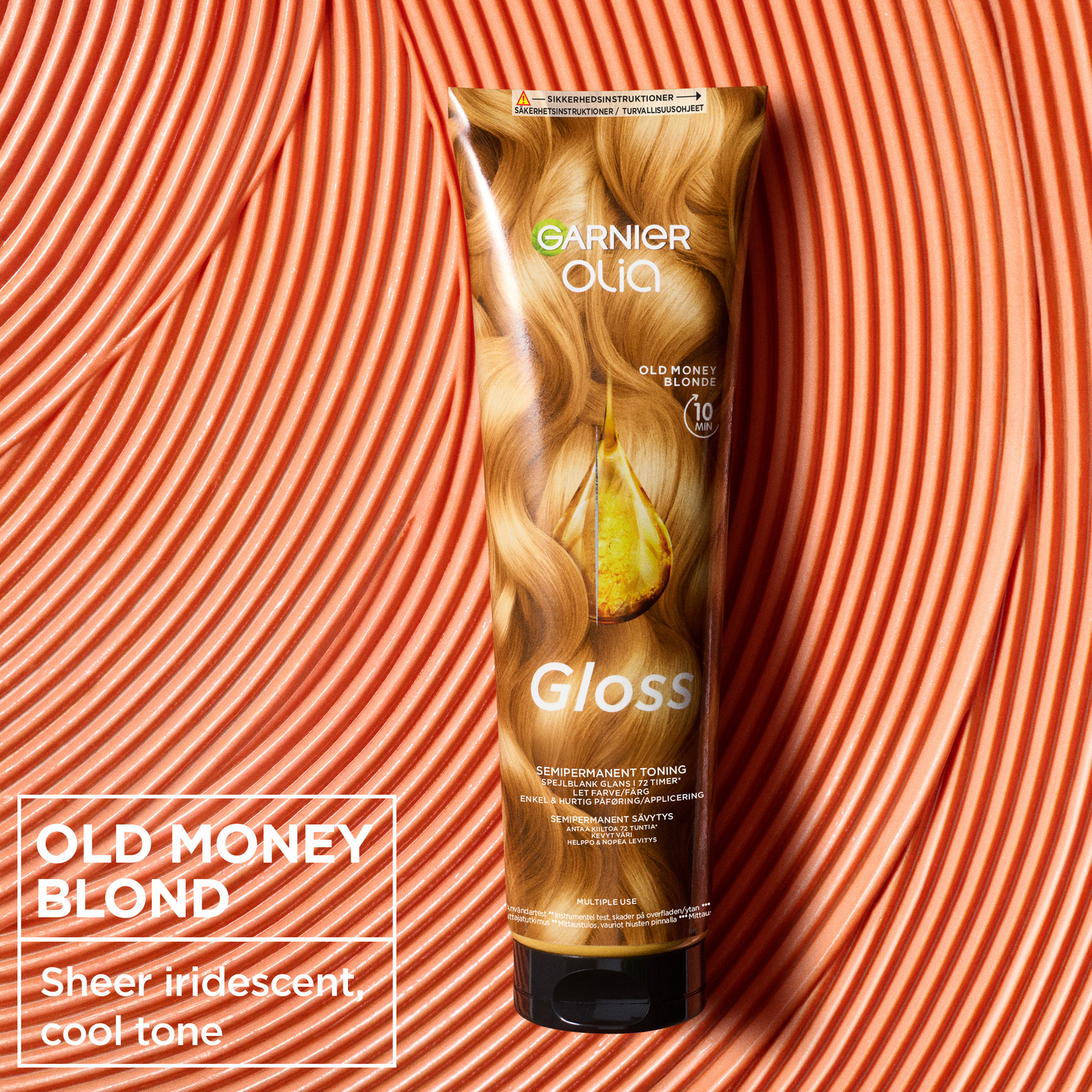 Garnier Olia Gloss kiiltoa antava sävynaamio Old Money Blonde 150ml