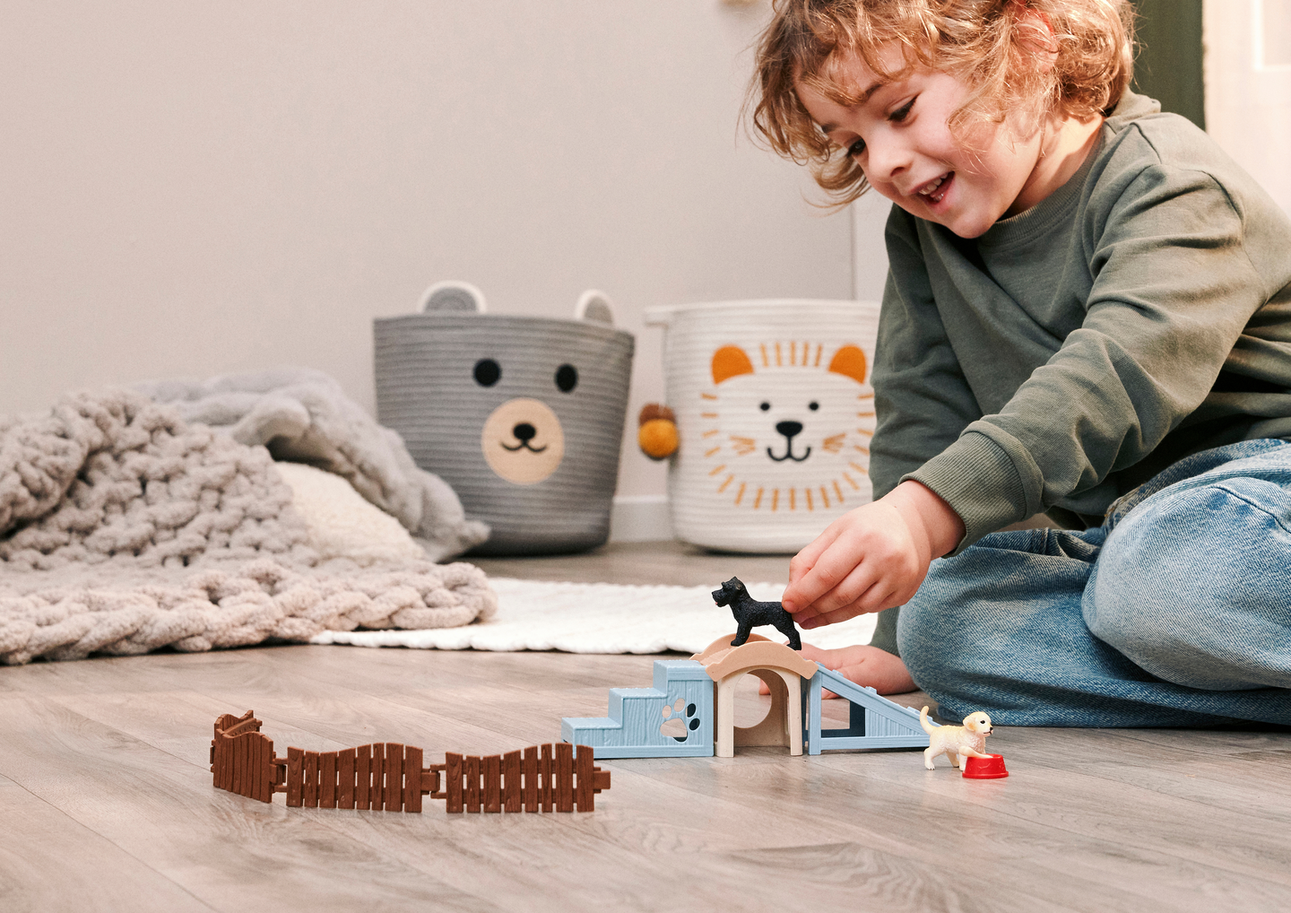 Schleich Koiranpentu seikkailu