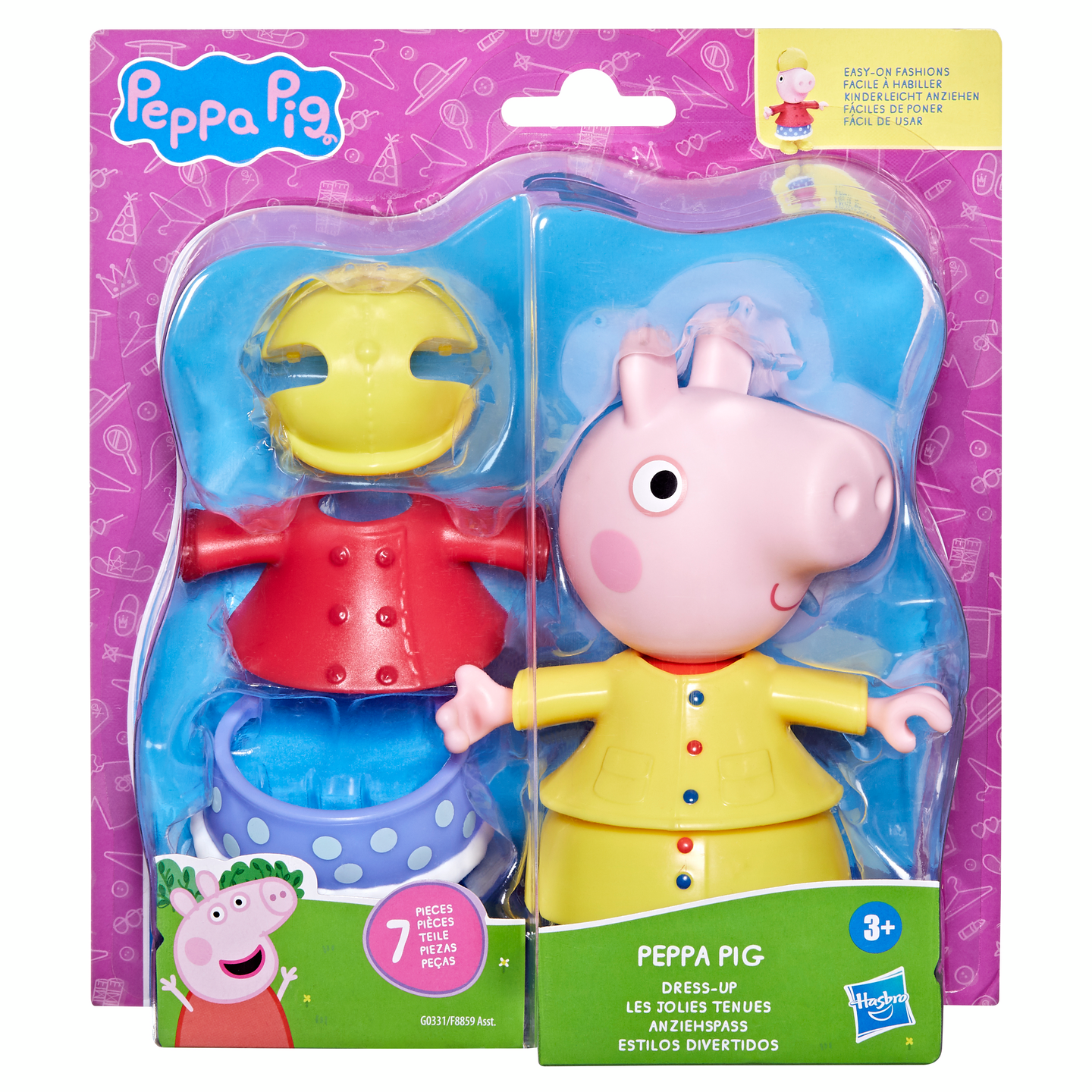 Pipsa Possu & Ystävät Dress Up - pukeutumishahmo