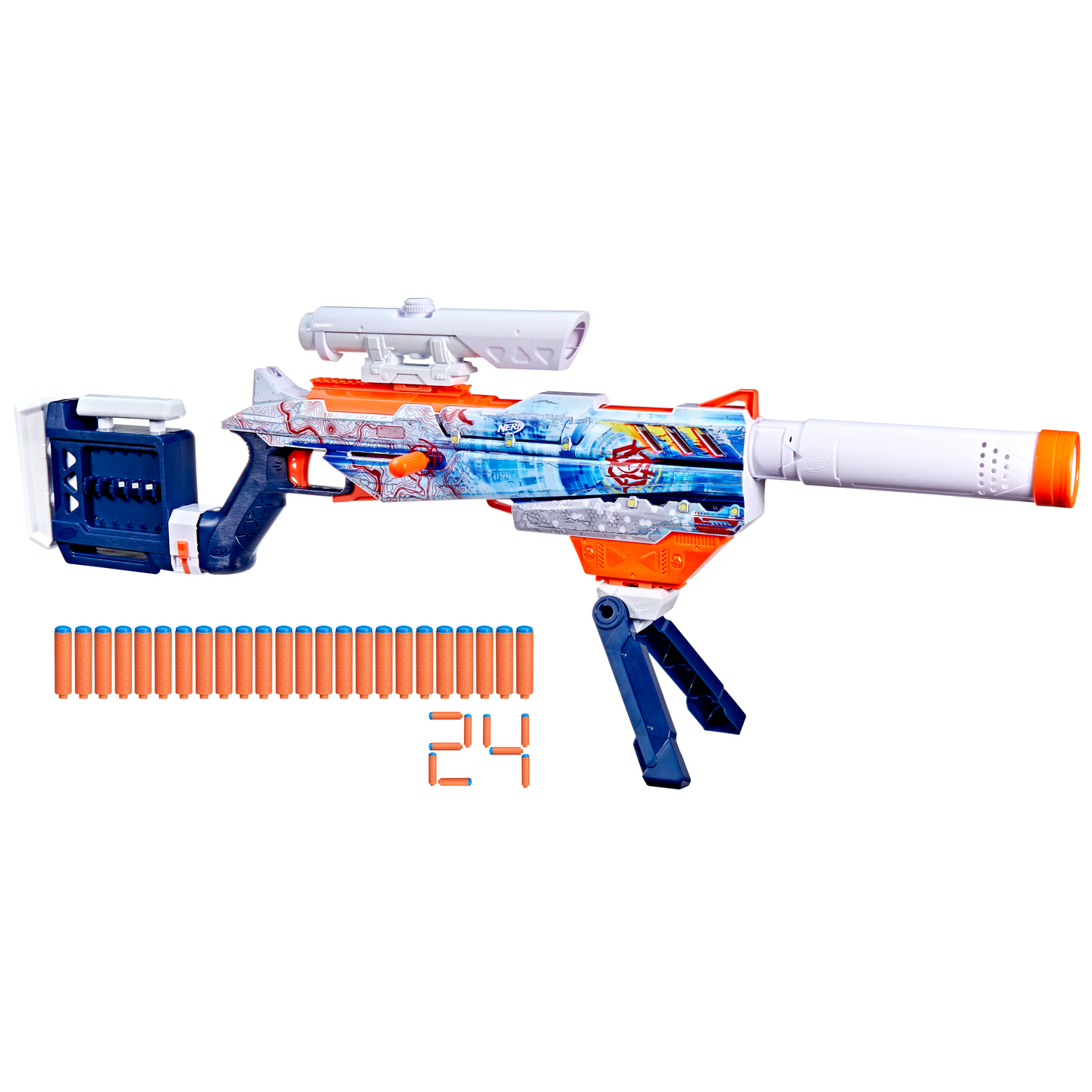 NERF LoadOut Arctic Zerostriker