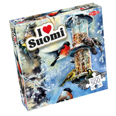 Tactic I love Suomi palapeli 500 erilais