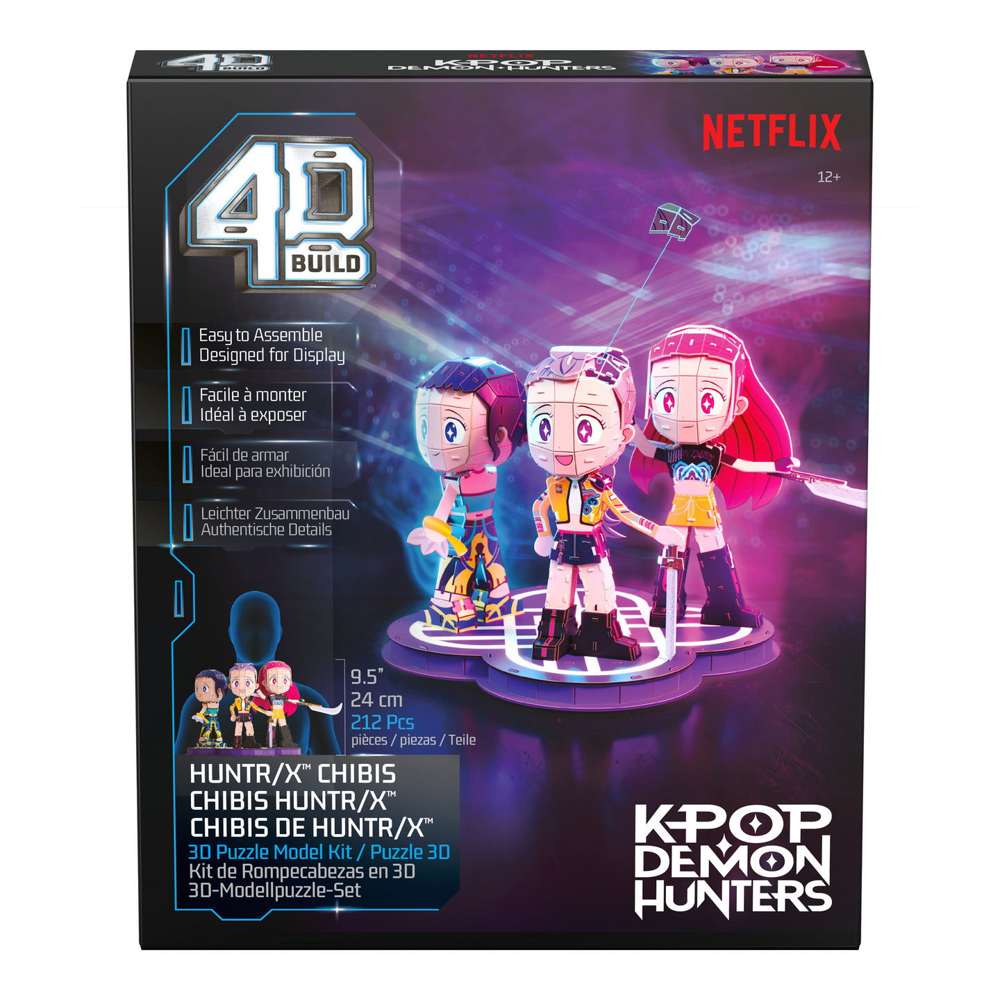 KPDH 4D Puzzle Huntrix Chibi Set