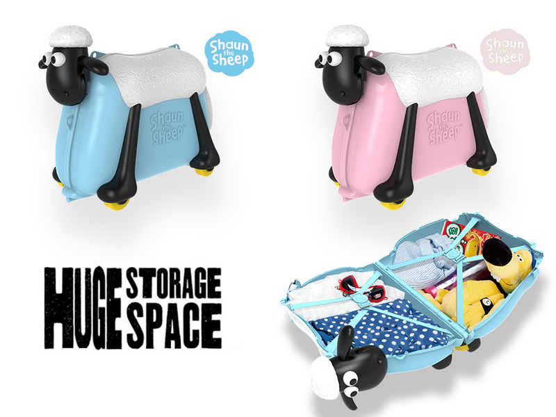 Shaun the Sheep SC0018 lasten matkalaukku