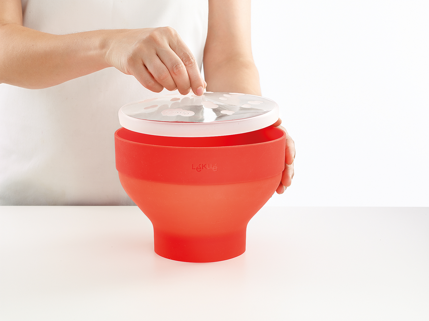 Lekue PopCorn -mikroastia pun