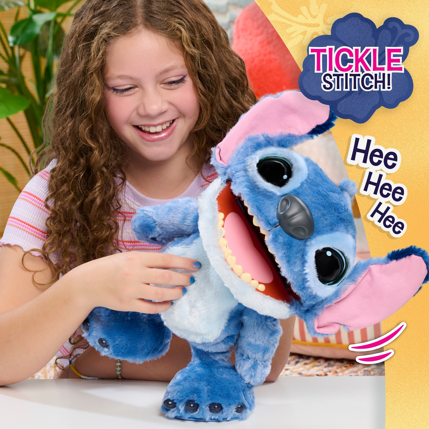 Disney Stitch Toimintopehmo Stitch 34cm