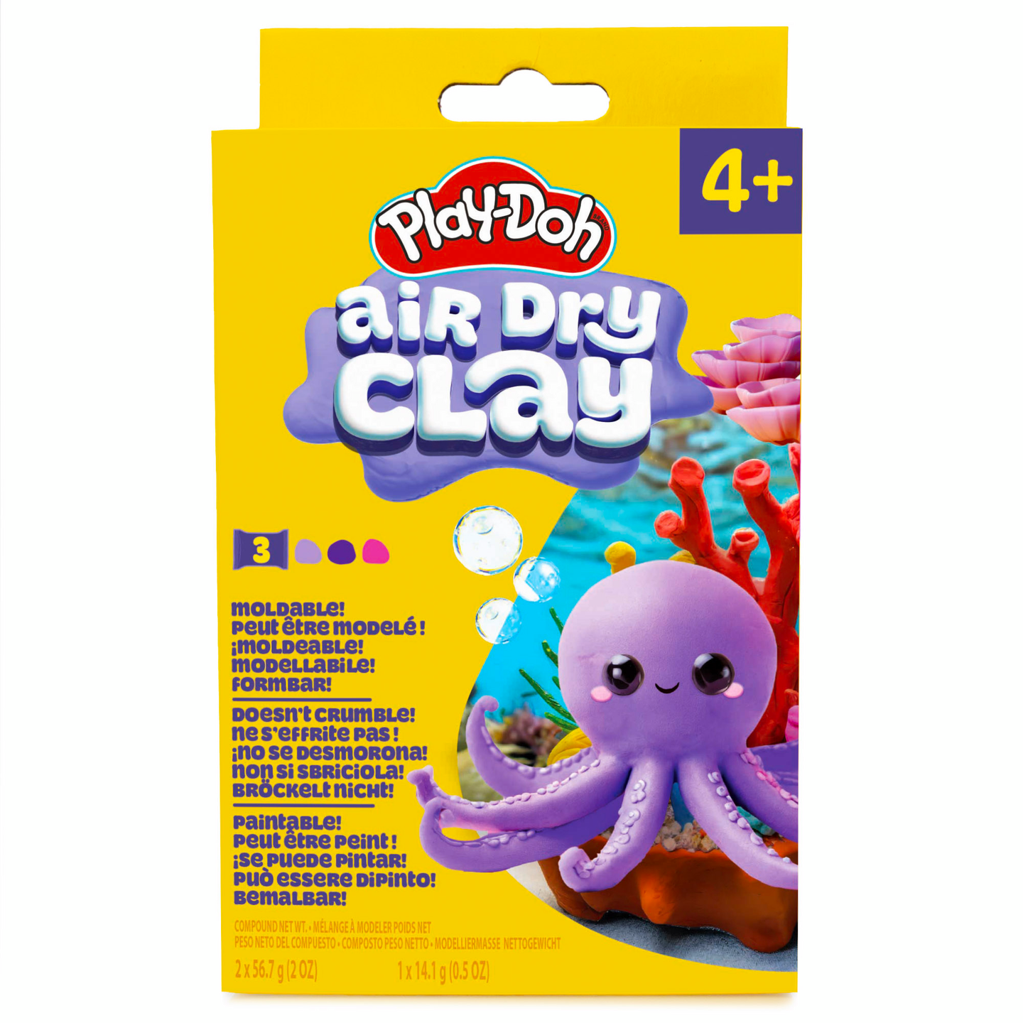 Play Doh ilmakuivuvasavi kaveriboxi