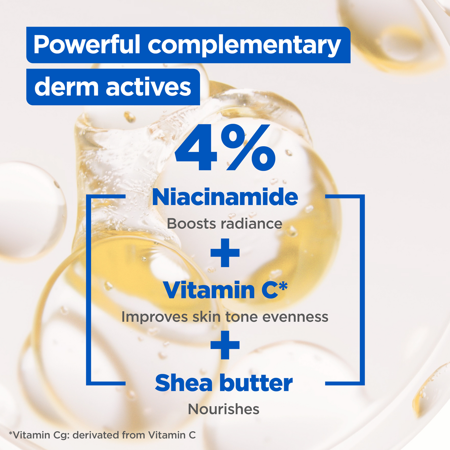 Mixa Niacinamide Brigh Vartalovoide Vartalovoide kuivalle ja samealle iholle 250ml