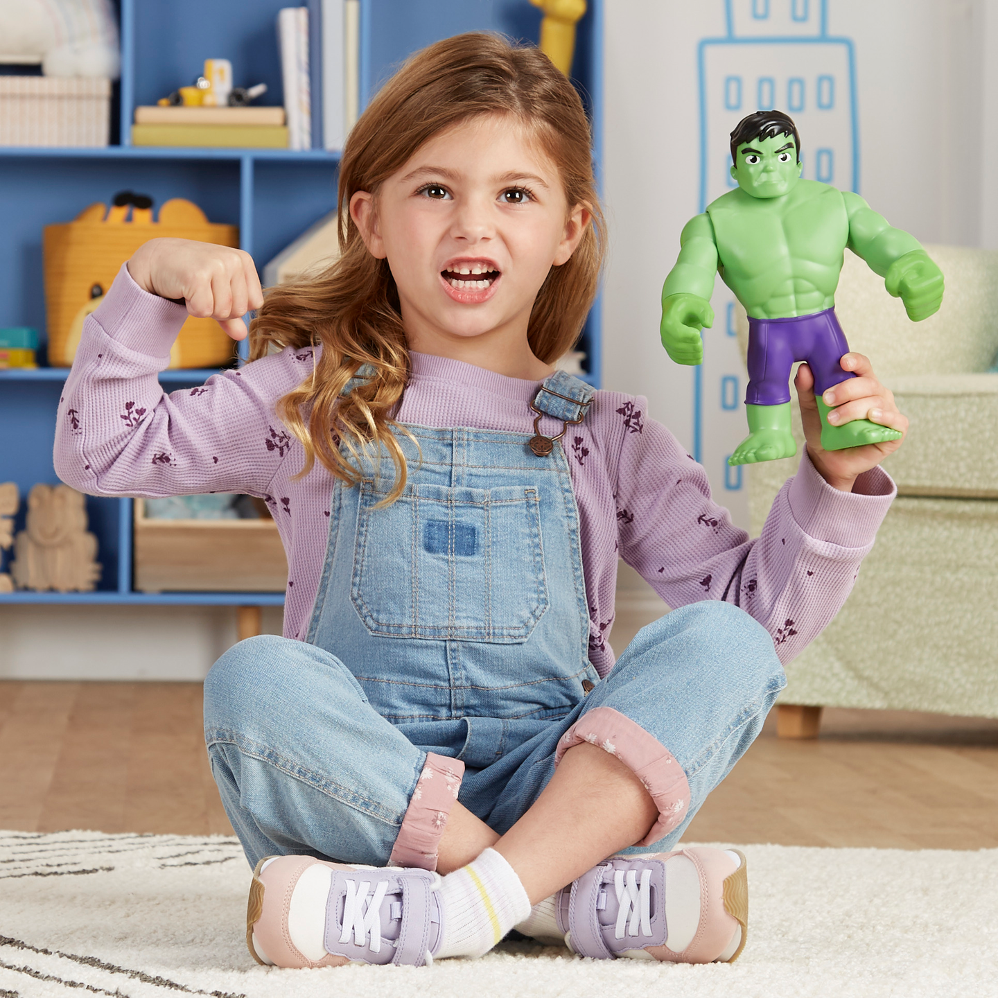 Marvel Spidey and His Amazing Friends Supersized Hulk - supersankarilelu