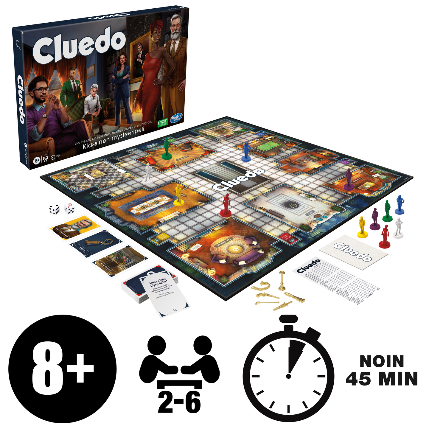 Cluedo - lautapeli (FI)