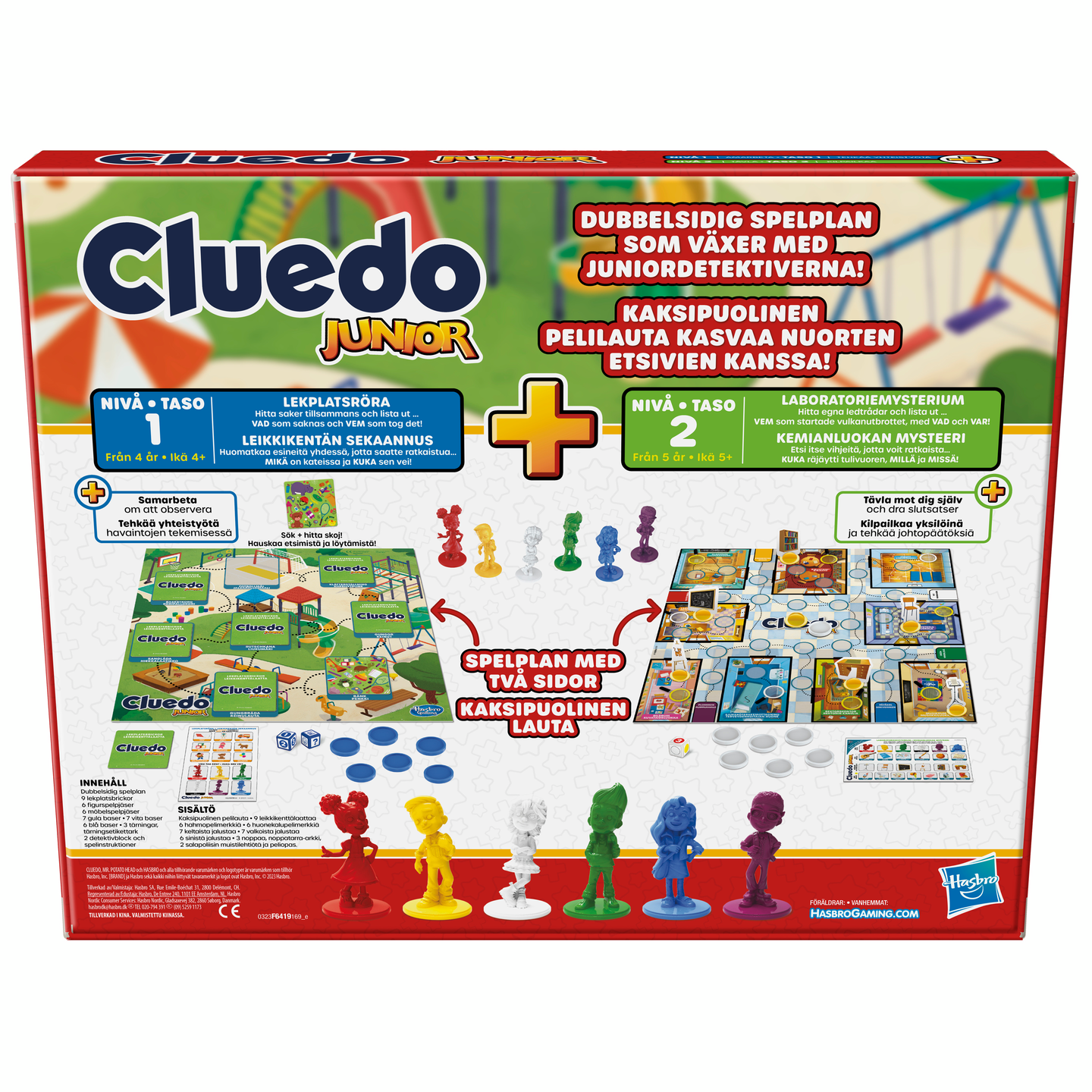 Cluedo Junior -lautapeli (FI)
