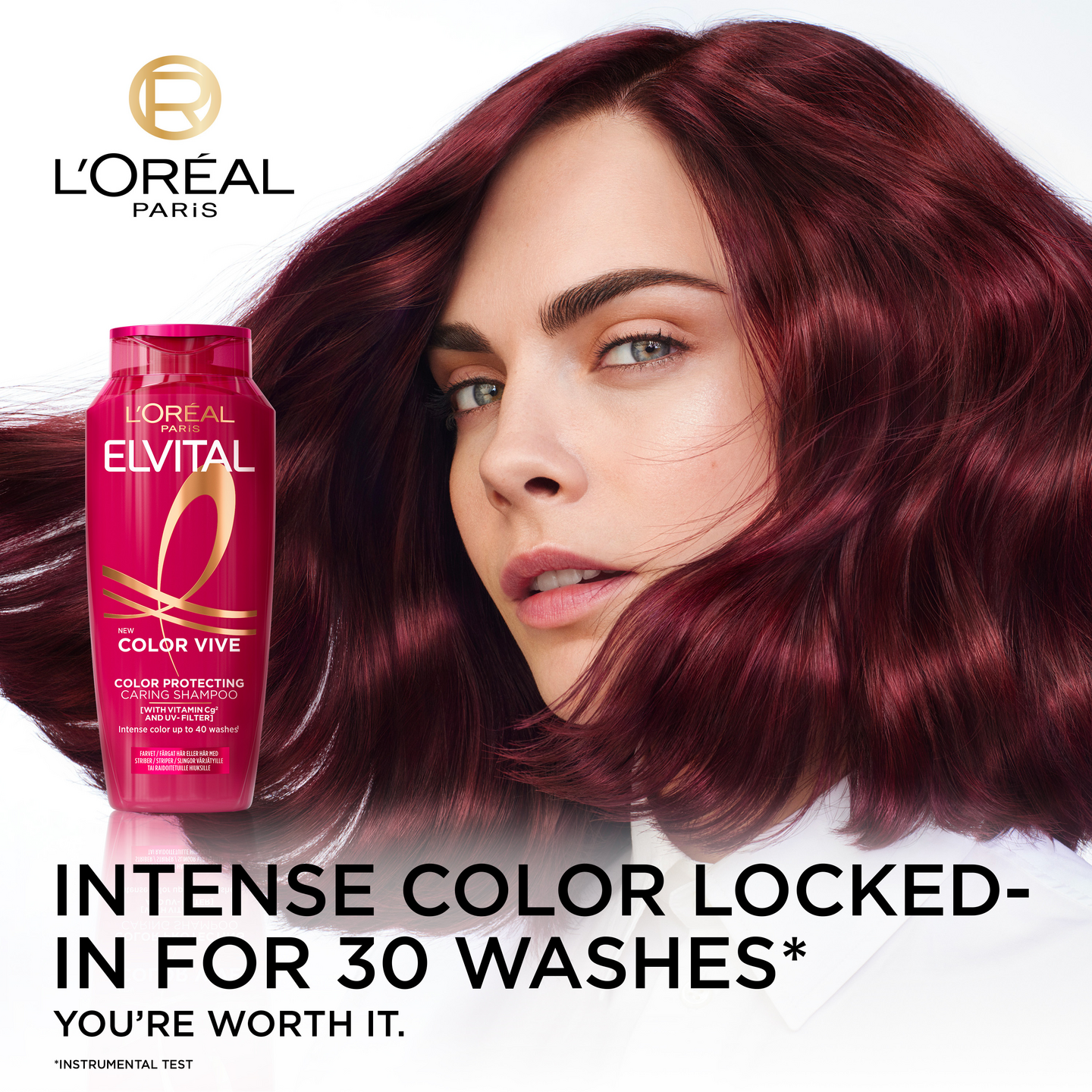 L'Oréal Paris Elvital Shampoo 250ml Color-Vive