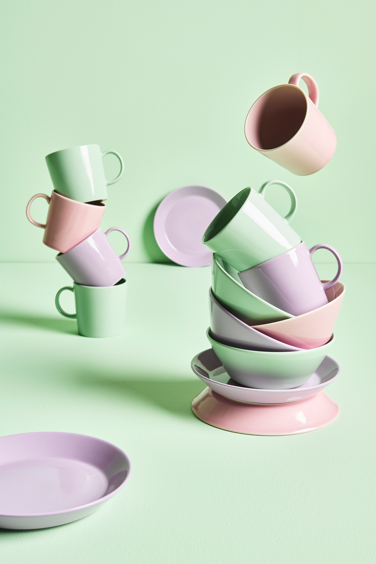 Iittala Teema lautanen 17 cm vaalea lila