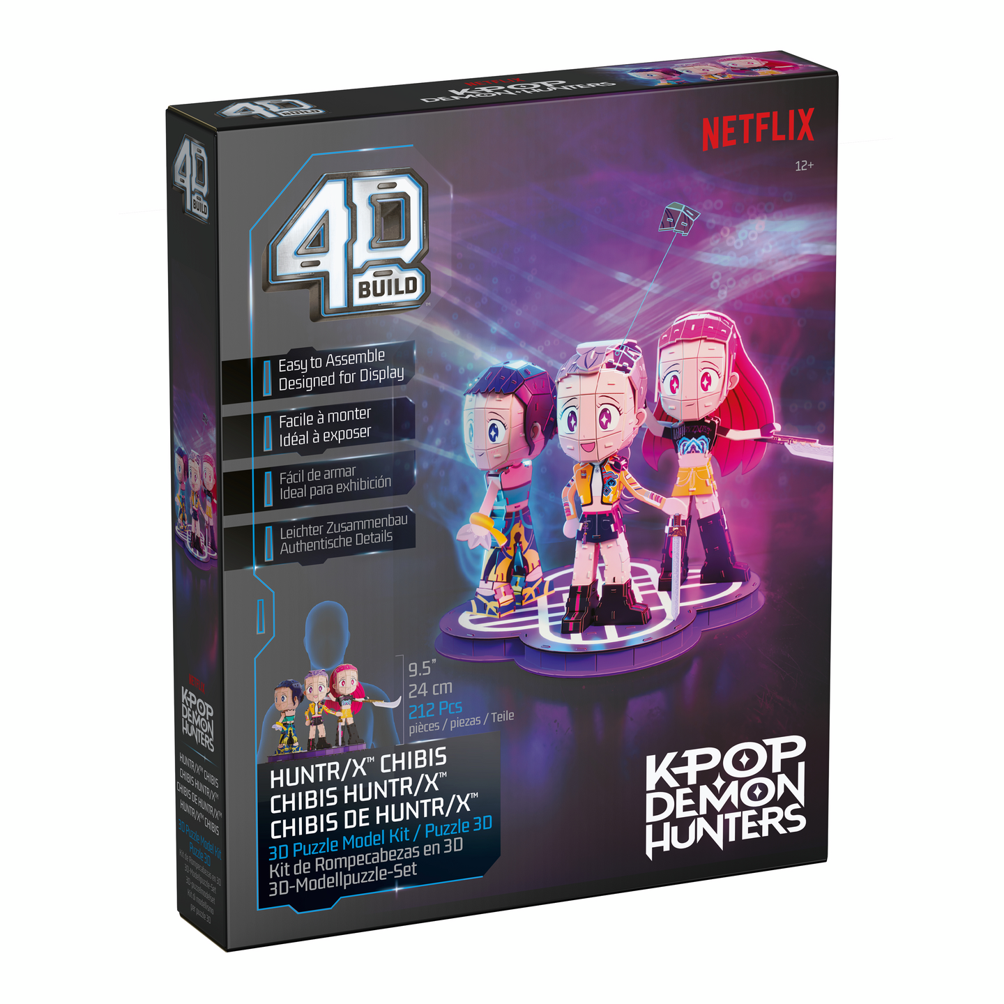 KPDH 4D Puzzle Huntrix Chibi Set