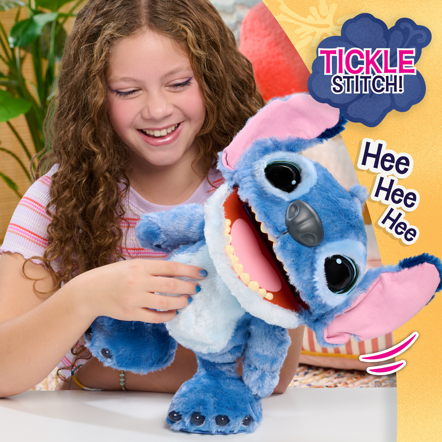 Disney Stitch Toimintopehmo Stitch 34cm