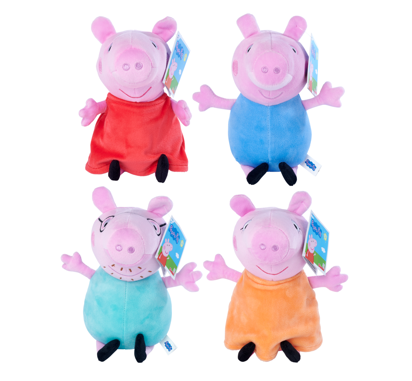 Pipsa Possu, pehmo, lajitelma