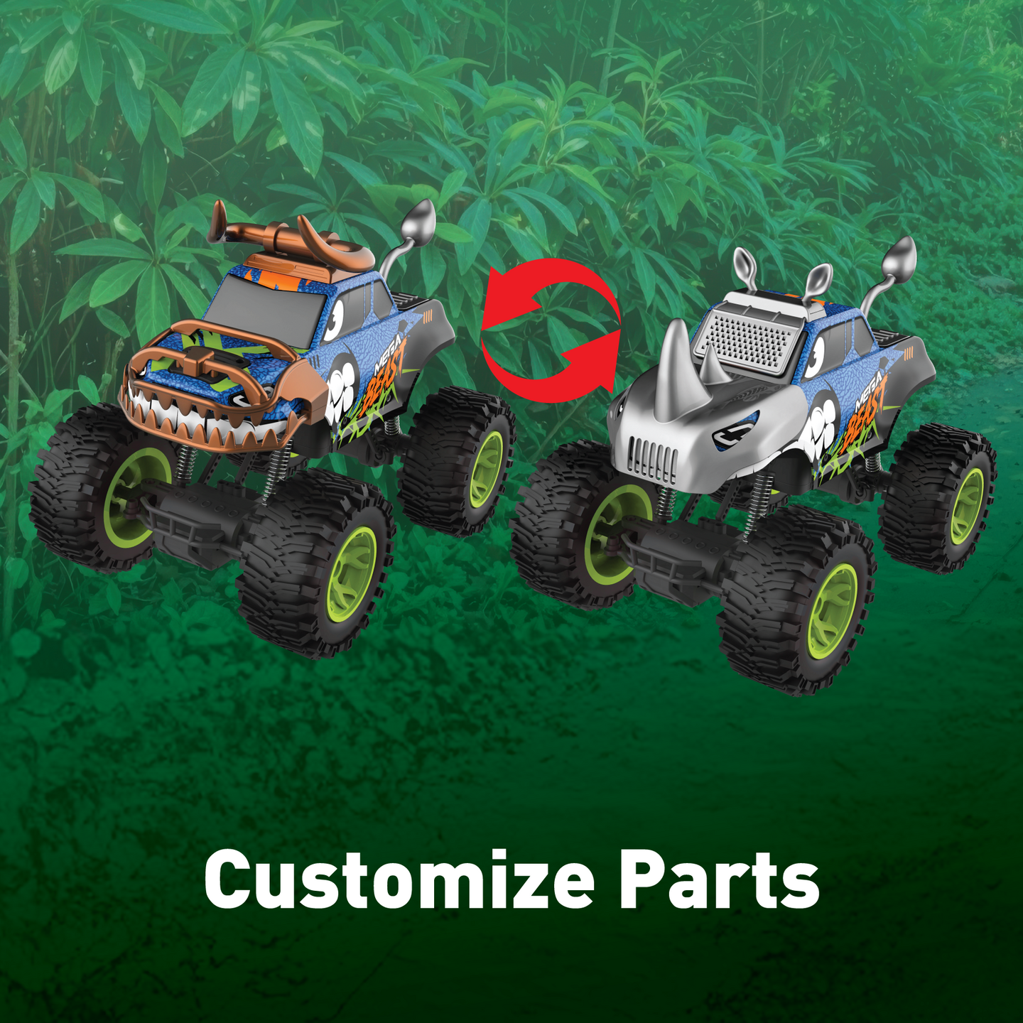 Exost Mega Beast radio-ohjattava-auto