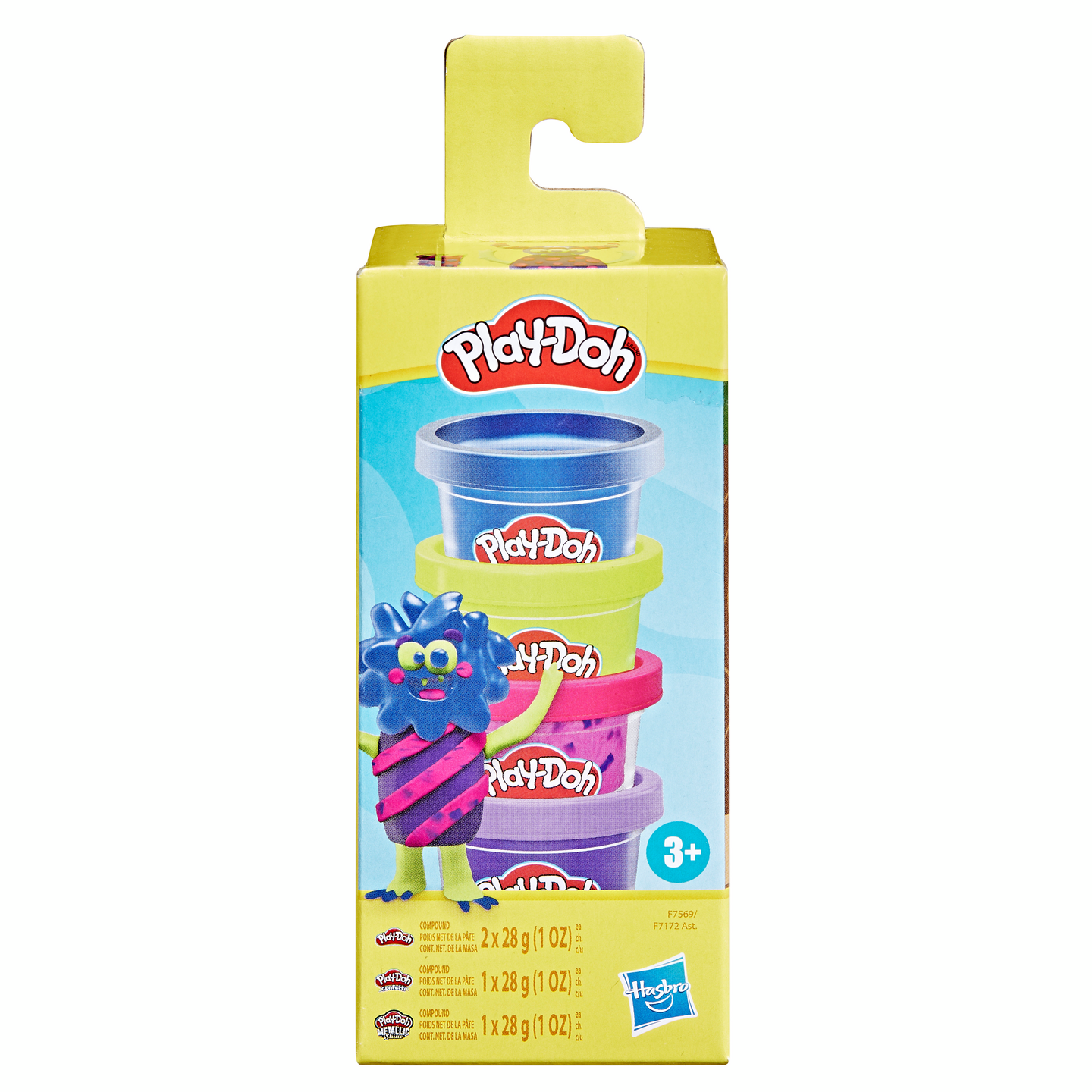 Play-Doh Mini väri 4 pkt 113g