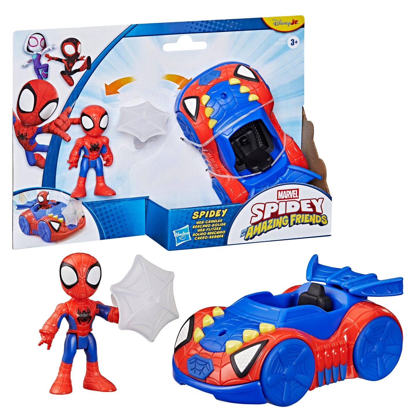 Spidey & Friends ajoneuvo&Fig. 7,6 cm