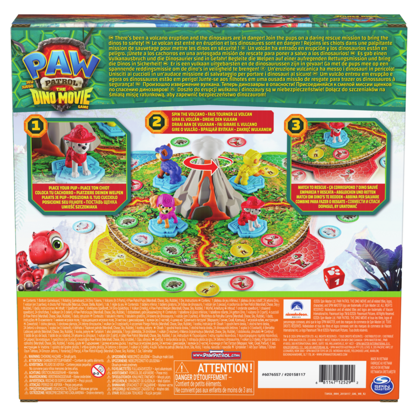 Paw Patrol Movie 3 Signature Game DK/NO/