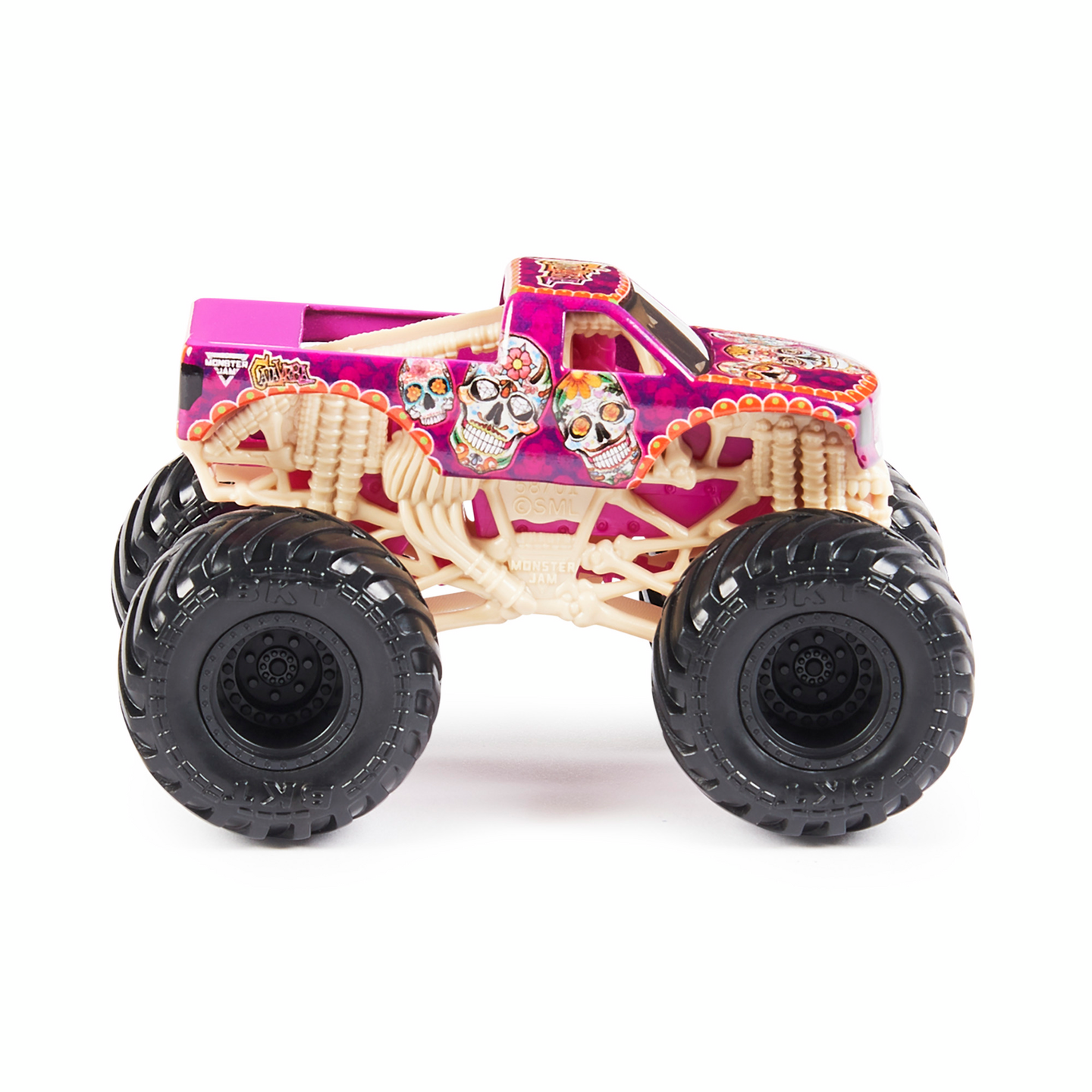 Monster Jam 1:64 Metal, otteluautopari, 2kpl./pakkaus
