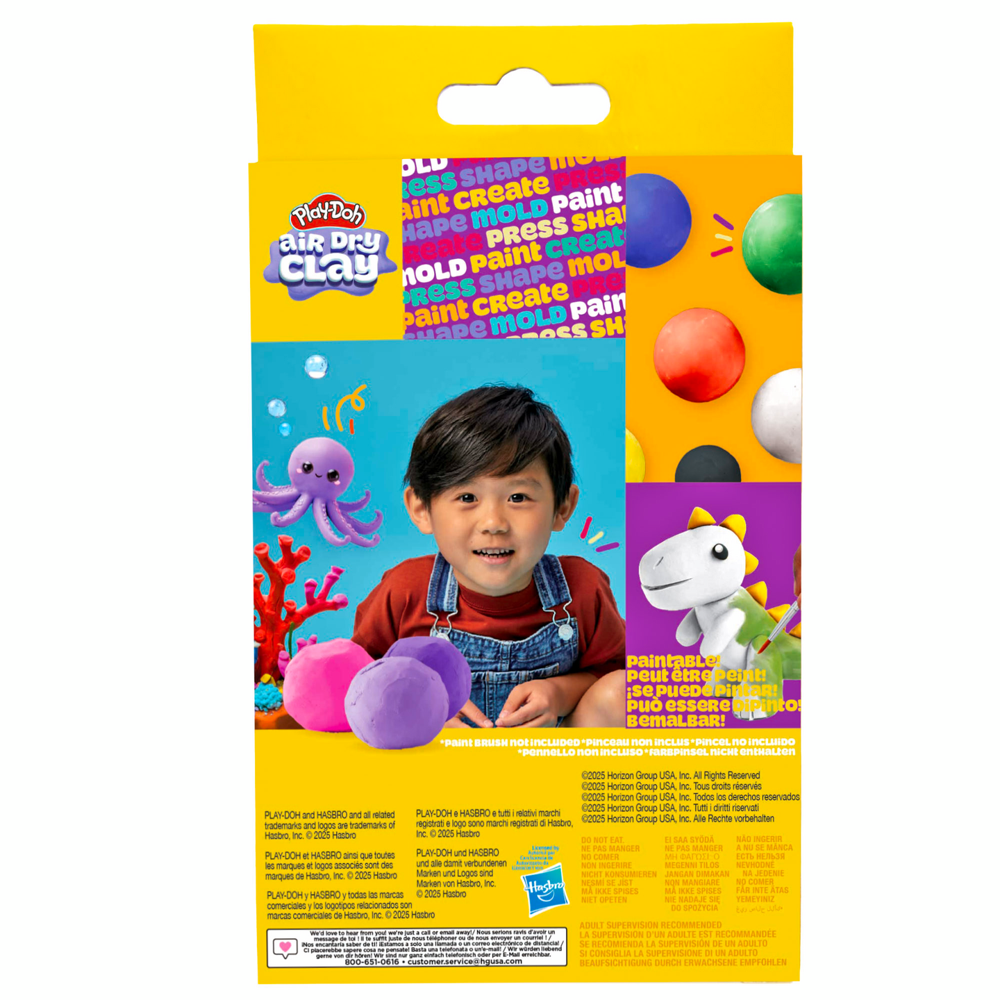 Play Doh ilmakuivuvasavi kaveriboxi