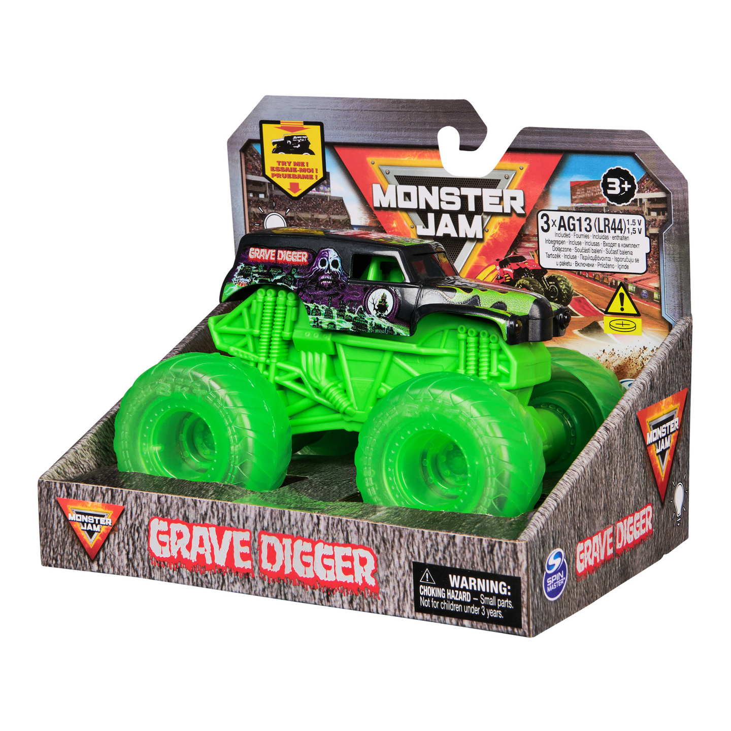 Monster Jam Valaistuvat renkaat auto