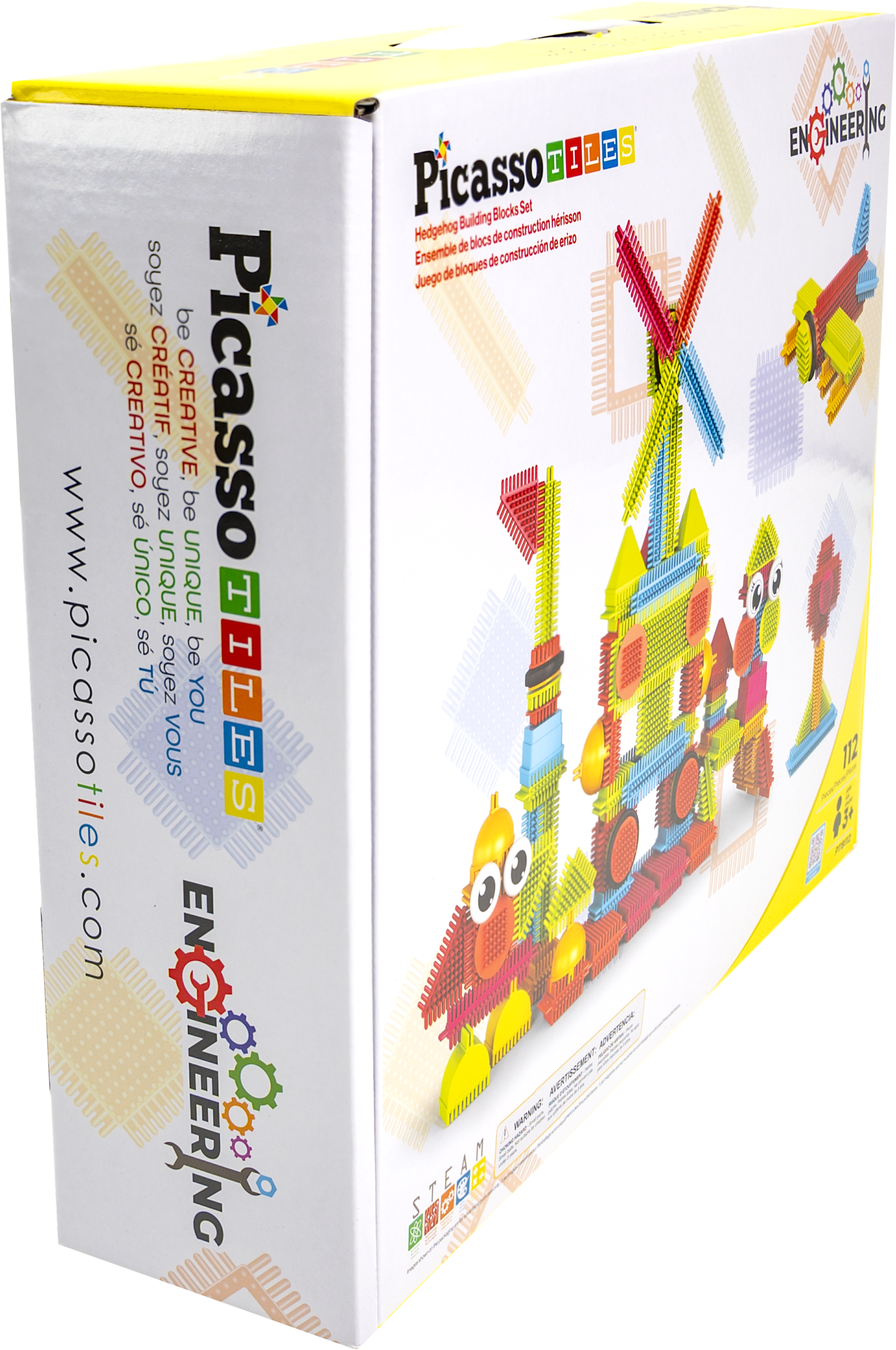 PicassoTiles Bristlelock 112 osaa lelu