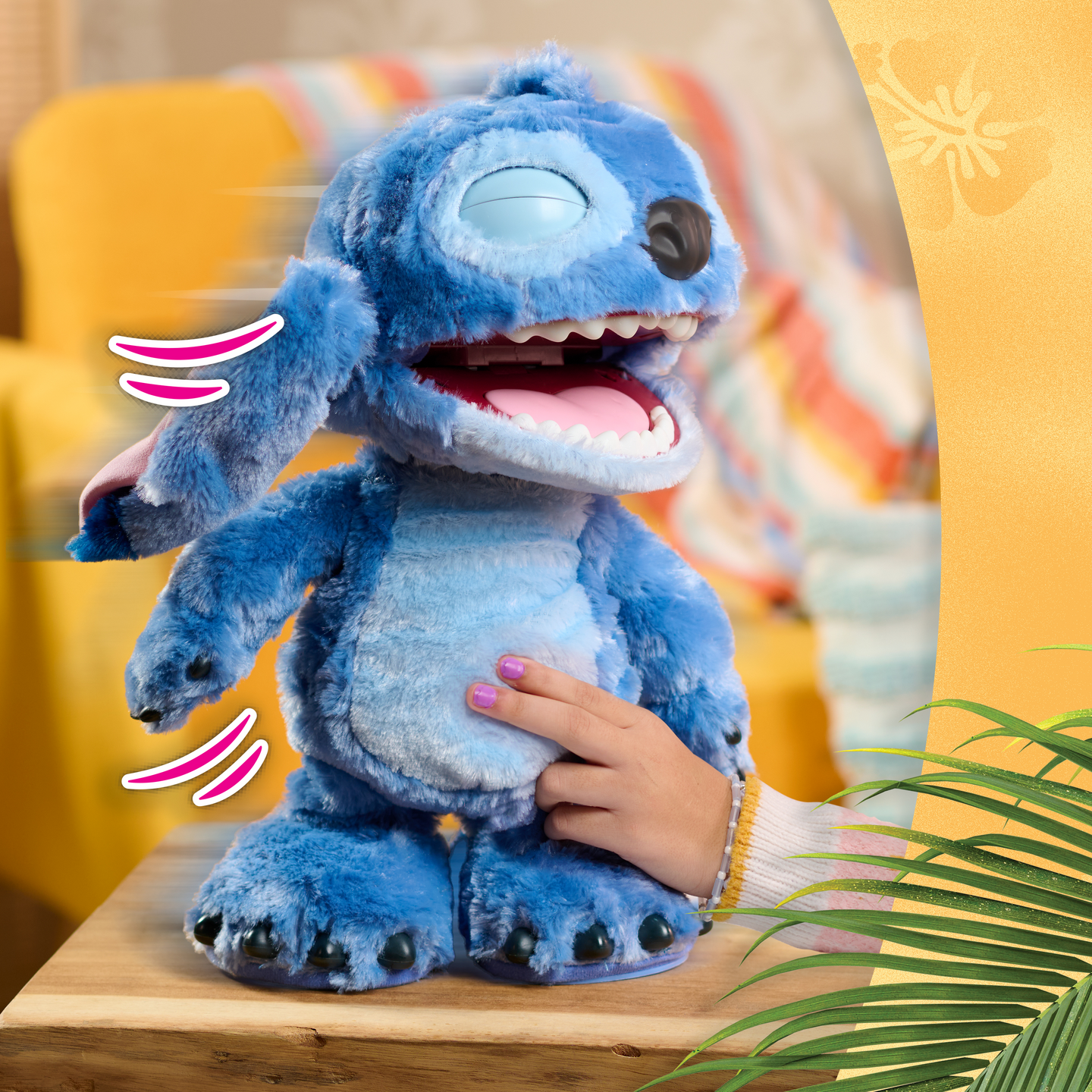 Disney Stitch Toimintopehmo Stitch 34cm