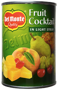 Del Monte Hedelmäcocktail kevyessä sokeriliemessä 420g/250g