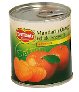 Del Monte Mandariinilohkoja mehussa 298g/175g