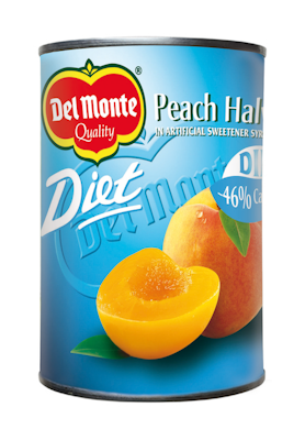 Del Monte Persikanpuolikkaita Diet vedessä makeutusaineella 400g/235g