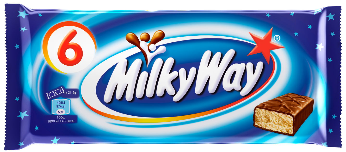Milky Way 6x21,5g suklaapatukka
