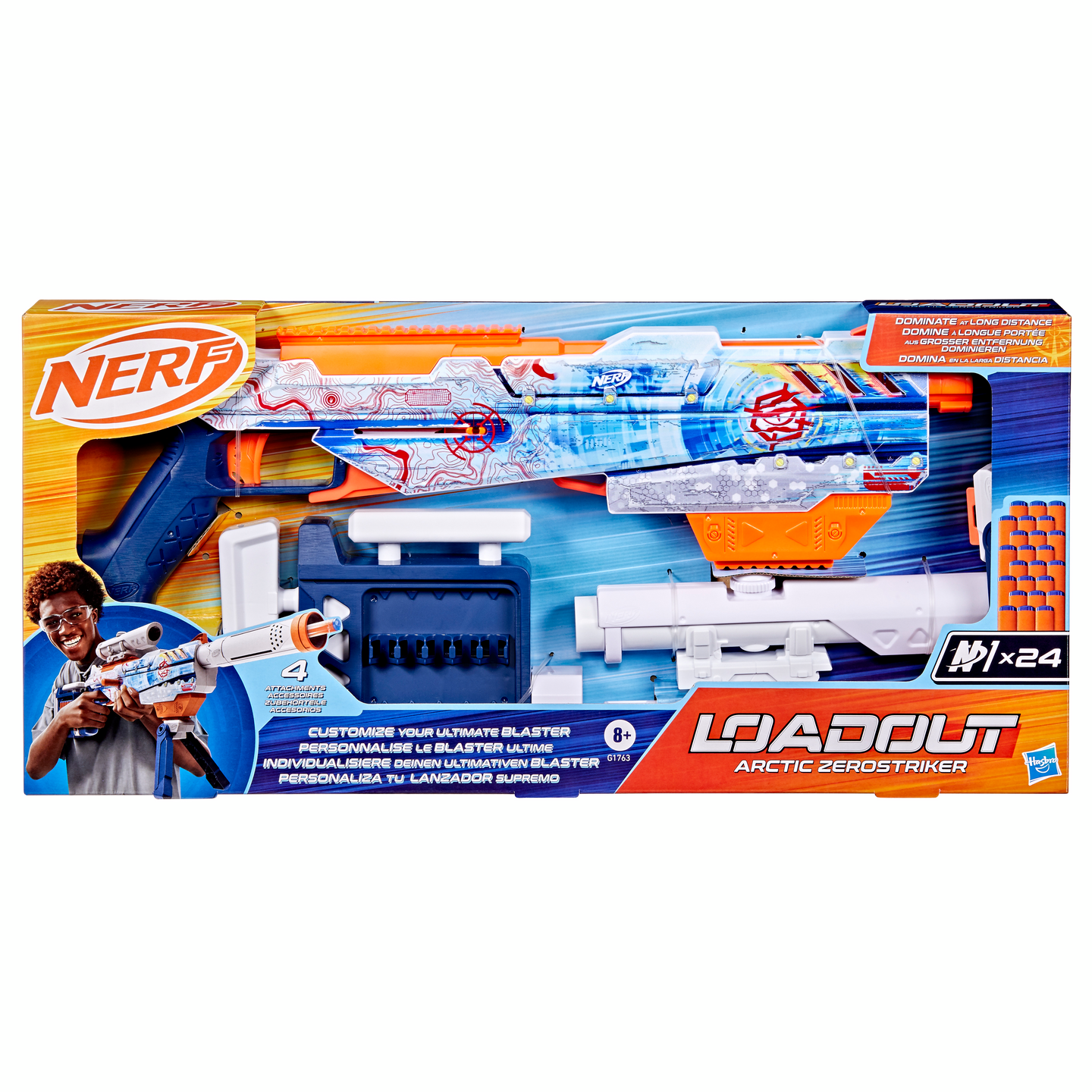 NERF LoadOut Arctic Zerostriker