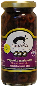 Amalthia musta viipaloitu oliivi 260/135 g