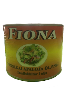 Fiona tonnikalapaloja öljyssä 1880g/1360g